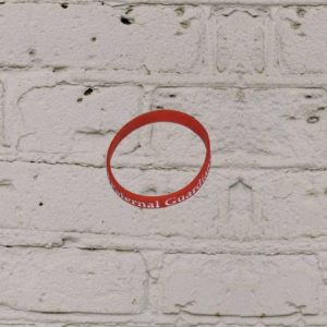 Red Wrist Band with PGI Logo